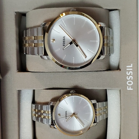 FOSSIL HIS&HERS⌚️ Brand New - Picture 2 of 5